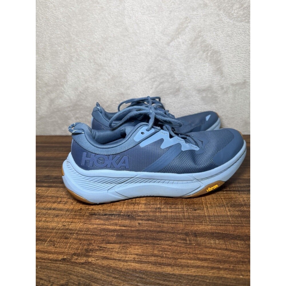 Hoka One One Transport Women’s 8B Teal Blue Athletic Running Shoes 1123154 RLTL